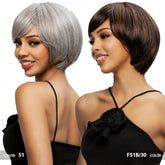 Vivica Fox Pure Comfort Cap 100% Human Hair Full Wig - LINA